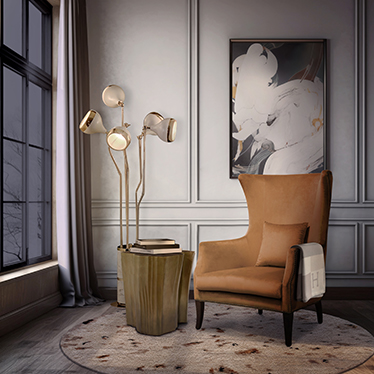 DUKONO ARMCHAIR, SEQUOIA BIG SIDE TABLE